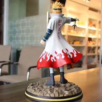 Namikaze Minato Наруто статуя на PVC фигурки, играчки Наруто Ураганни аниме събиране на Минато модел играчки 26см