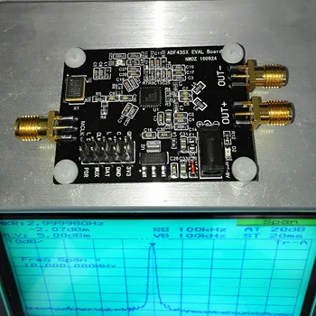 ADF4350 ADF43501 PLL RF Signal Source Frequency Синтезатор Development Board sine wave /CY7C68013A USB 2.0 board logic анализатор