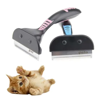 Гребени за премахване на куче коса Cat Brush груминг инструменти Clipper Attachment Пет Cat Trimmer for Cats Brush Supply Furmines