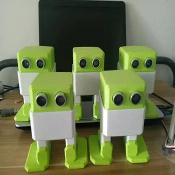 OTTO Nano RC Robot Open Source STEM Obstacle Avoidance направи си САМ 3D Printed, случаен цвят