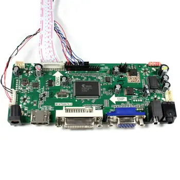 M. NT68676 комплект такси драйвер за BT156GW01 V1 BT156GW01 V2 BT156GW01 V3 HDMI + DVI+VGA LCD LED екран платка контролер