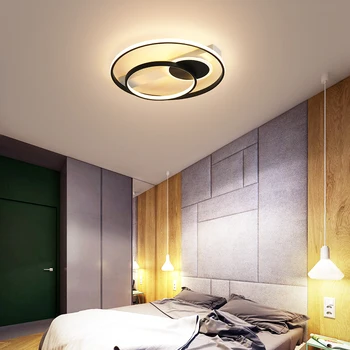 MS New Design Power Saving спалня потолочное осветление AC90-260V вътрешен кръг акрилни лампа ултра-тънки led ресторант осветителни тела