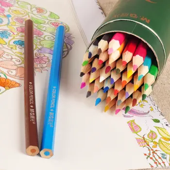 M&G 12/18/24/36/48 цветове маслен цветен молив, комплект за рисуване, оцветяване colores coloring цветни моливи Color pack school kids