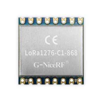 G-NiceRF 2PCS сертификат CE 868mhz LoRa1276-C1 Sx1276 Suzan модул 20dBm 100mW 3-5 малки размери