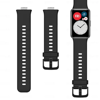 Нов силиконов ремък за Huawei Watch Fit Каишка Tool Watch Case Screen Protector гривна correa за huawei smart-fit watch strap
