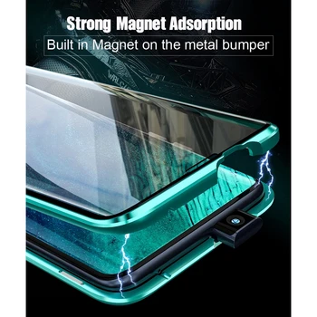 Магнитен метален корпус за OPPO Find X2 Pro Cases Realme X2 Pro X50 двойно закалено стъкло на Корпуса Reno 2 3 Pro 5G XT K5 Ace Case Euti