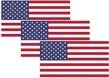 Знамето на Съединените Щати стикери е подходящ за автомобили мото врати и прозорци компютър стикер колички случай стени броня