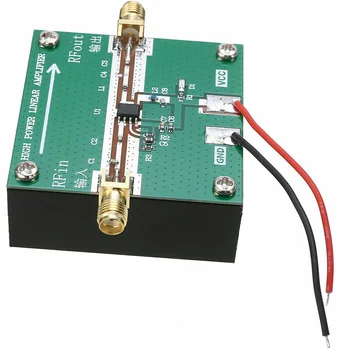 RF2126 400MHZ-2700MHZ широколентов RF усилвател на мощност 2.4 GHZ 1W за Bluetooth Ham Radio Amplifier с теплоотводом