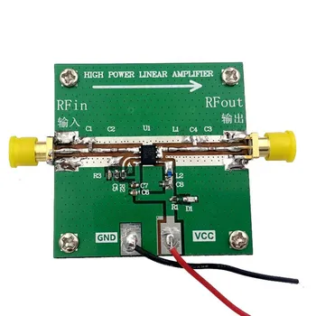RF2126 400MHZ-2700MHZ широколентов RF усилвател на мощност 2.4 GHZ 1W за Bluetooth Ham Radio Amplifier с теплоотводом