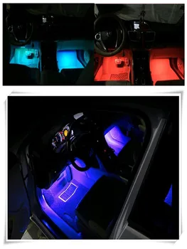 Стайлинг на автомобили интериор LED неонова светлина украса за Toyota Prime C Prius+ XW50 ZVW30 Verso-S 2 Ractis Rush Сиена 2 3 Avensis 3
