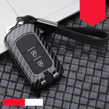 Мода цинк сплав + силикагел калъф за ключ на автомобила пълно покритие за Mitsubishi Outlander Lancer 10 Pajero Sport L200 ASX RVR аксесоари