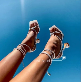Дамски сандали на висок ток, се появиха през лятото 2020 г.