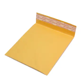 10 бр. / компл. жълт Крафт-пяна плик подарък пакет мейл офис части безплатна доставка