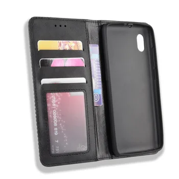 Кожена флип-надолу капачката, за Alcatel 1Б 2020 Case Портфейла Card магнитна стойка Корица на книгата 5002A 5002D 5002F 5002I 5002X калъфи за телефони