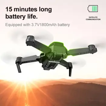 E88 Pro RC Mini Drone 4K 1080P 720P Dual Camera WIFI FPV снимка от въздуха с хеликоптер сгъваем квадрокоптер Dron Toys Quadcopter