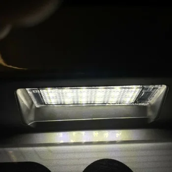 2 елемента 6000-6500K LED табела светлина за Smart Fortwo 453 Coupe C453 Cabriolet A453 Auto Plate Светлини