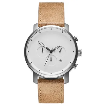 Relogio masculino топ луксозна марка голям циферблат мъжки часовници мода бизнес кварцов часовник матиран каишка часовник Коледен подарък часовник