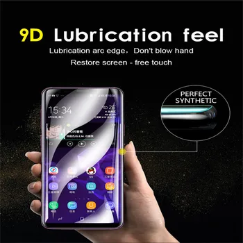 Гидрогелевая фолио за Samsung S20 Ultra EF S8 S9 S10 S10E 5G S7 Edge Screen Protector Galaxy Note 20 10 Плюс 9 8 мек пълен обхват