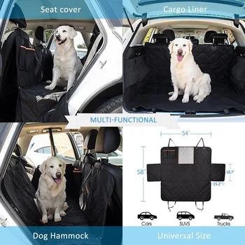 Столче за кола делото куче автомобил мат водоустойчив куче носител на колата на предната седалка мат хамак възглавница мат сгъваема и-използването на