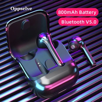 TWS Безжична Bluetooth слушалки Слушалки 5.0 в ухото истината безжични слушалки мини безжична слушалка за телефон Xiaomi iPhone Samsung
