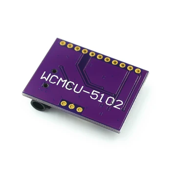 PCM5102 PCM5102A КПР звукова такса pHAT 3.5 мм стерео жак 24 bit цифров аудио модул за Raspberry Pi извън