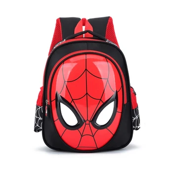 MARVEL SPIDERMAN раници супер герои на нова училищна чанта 3D стерео деца момчета детска градина раница децата карикатура чанти