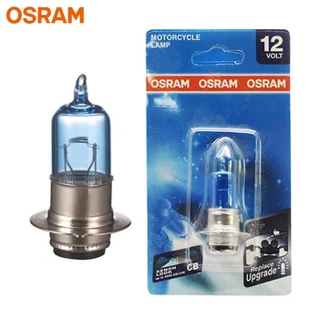 OSRAM M5 12V 35/35W P15d-25-1 мотоциклетни лампи 4000K студен бял цвят ксенонови изглеждат оригинално замени актуализация 62337CB, опаковки от 1