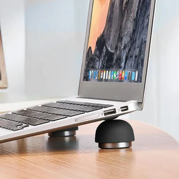 1 чифт творчески Гъби поставка за лаптоп преносим Гъвкав притежател на лаптоп, КОМПЮТРИ, мини-охлаждане подкрепа нескользящий стойка