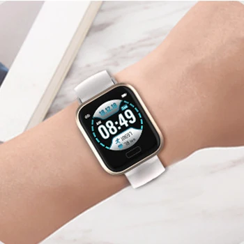 P30 Smart Watch Bluetooth Step Counter Waterproof Покана Reminder Smart Bracelet Heart Rate Blood Pressure Monitoring Sleep