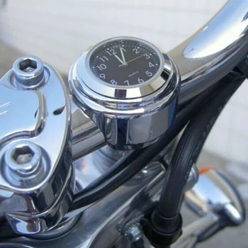 7/8 универсален водоустойчив, устойчив на удари мотоциклет под наем на волана има мотоциклет ръчен Часовник термометър