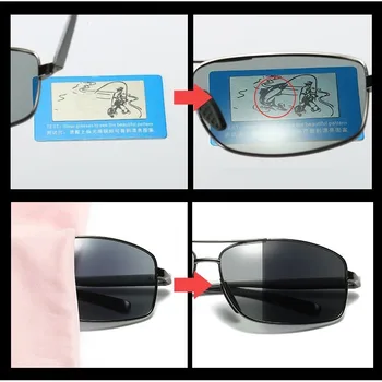 АОРОН фотохромичните слънчеви очила мъжете поляризирана алуминий Хамелеон очила Hd шофиране нюанси слънчеви очила мъжки Oculos Gafas Lentes