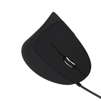 Новият кабелен ергономична вертикална мишка оптична мишка за преносим компютър PC DOM668