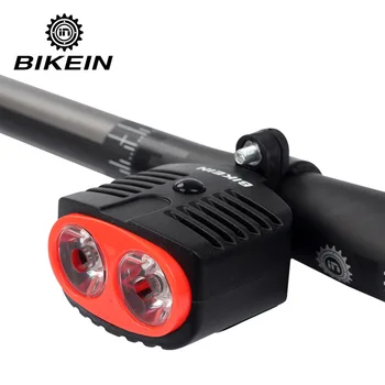 BIKEIN велосипедна светлина батерия дъждовна фенерче открит велосипеден волана светлина с 3 режима на съоръжения за езда
