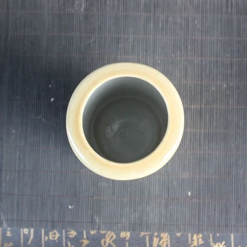 Китайски стар порцелан пастел порцеланова ваза титуляр за пера
