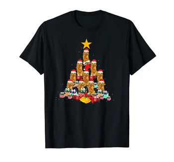 Забавен подарък тениска-мъжки ' s Tree Смешни Коледа риза-черен лабрадор ретривър Коледа