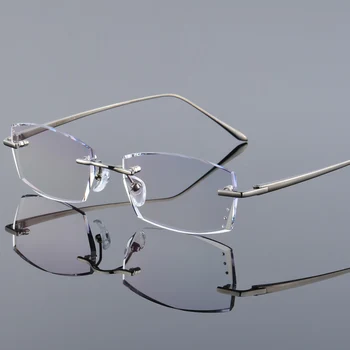 Мъжки модни очила Титановая рамки рамки за очила диамантени бижута оптична рамка с рецептурным стъкло нов oculos 6625