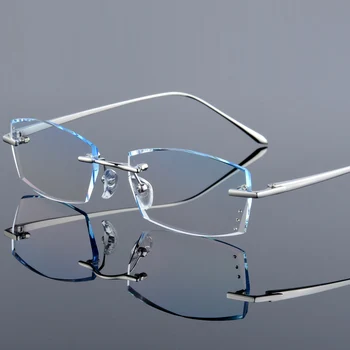 Мъжки модни очила Титановая рамки рамки за очила диамантени бижута оптична рамка с рецептурным стъкло нов oculos 6625