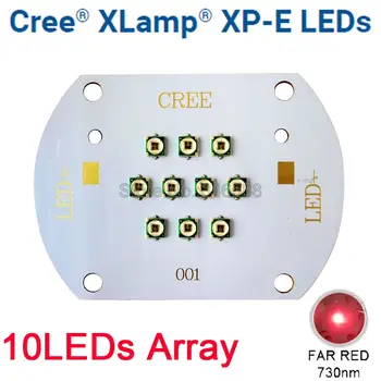 CREE XLamp XPE XP-E 30W Far Red 730nm Plant Grow LED Light Diode Emitter Light 10LED Multi-Chip Array for Indoor Garden Plant