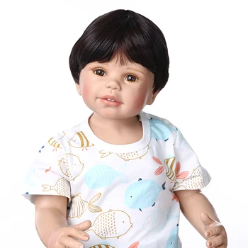 NPK 70 см детски дрехи модел бебе кукла с реалистични художник desgin са подбрани художествена кукла оригинален шедьовър на кукла