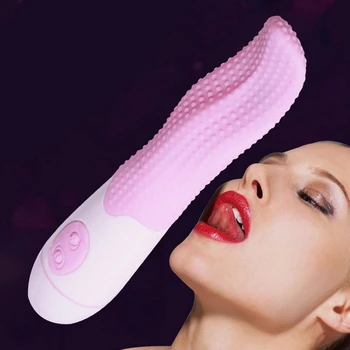 Език вибратор от секс играчки за жени клитора, вагината стегнат устни близането на G точката се стимулира възрастни, вибратори, секс шоп ST278