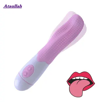 Език вибратор от секс играчки за жени клитора, вагината стегнат устни близането на G точката се стимулира възрастни, вибратори, секс шоп ST278