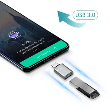 SANGER C USB to USB OTG Adapter USB Type C Male to USB 3.0 женски адаптер за Huawei MacBook Pro Samsung Xiaomi Type-C Adapter