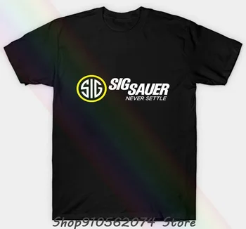 Нова лимитированная тениска Sig Sauer Logo Edition 2 Sides Full Unisex T-shirt
