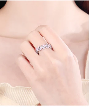 Fanqieliu свободна площ 925 стерлинги сребърни бижута пръстен за жени регулируема реколта цвете бижута дамски открити пръстени, мода 2020 FQL20112