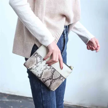Дамска чанта змия Pattern нов пакет пратеник мода размер на чанта момичета водоустойчива чанта Mujer #YJ