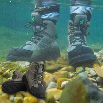 NEYGU NEW style outdoor wading ботуши for uni-sex adult, износоустойчиви риболовни блатистата обувки с чувствах подметка и гумена подметка