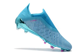 Горещи продажба 2021 New X 19+ NO Laces FG Football Outdoor Обувки Мъжки Soccer Cleats Sales