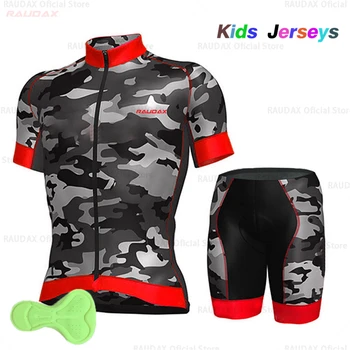 нов 2020 Kids Cycling Jersey Pro Team Bike Kit МТБ Колоездене дрехи планински велосипед облекло Майо Ropa Ciclismo Триатлон