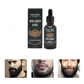 Натурално органично масло за оформяне на брада, брадата на косата е по-дебела копър дебели мустаци лечение за красива растеж на брадата нов балсам за оформяне на брада
