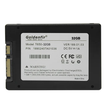 Goldenfir най-ниска цена 64GB SSD 32GB 16GB, 8GB твърд диск за лаптоп 128g 256g 512gb SSD 500 грама 2.5 инча